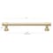 Gliderite Hardware 6-1/4 in. Center to Center Champagne Gold Classic Euro Bar Pull - 4361-160-CHPG 4361-160-CHPG-1 - alternate 3